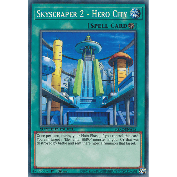Skyscraper 2 - Hero City - SGX2-ENA15 - Common 