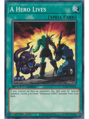 A Hero Lives - SGX2-ENA16 - Common