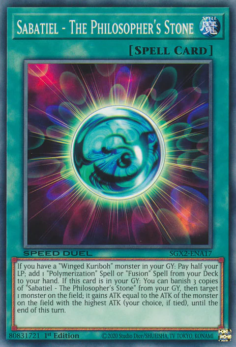 Sabatiel - The Philosopher's Stone - SGX2-ENA17 - Common
