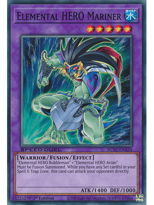 Elemental HERO Mariner - SGX2-ENA24 - Common
