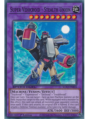 Super Vehicroid - Stealth Union - SGX2-ENB24 - Common