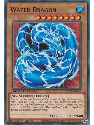 Water Dragon - SGX2-ENC01 - Common