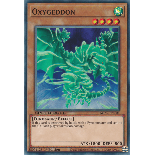 Oxygeddon - SGX2-ENC04 - Common