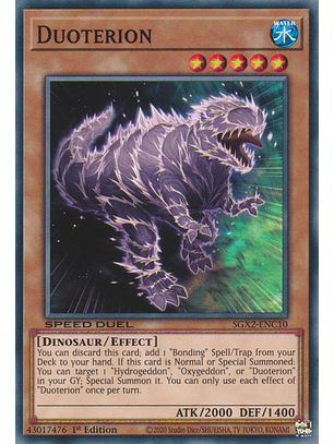 Duoterion - SGX2-ENC10 - Common