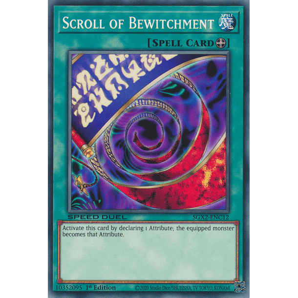 Scroll of Bewitchment - SGX2-ENC12 - Common