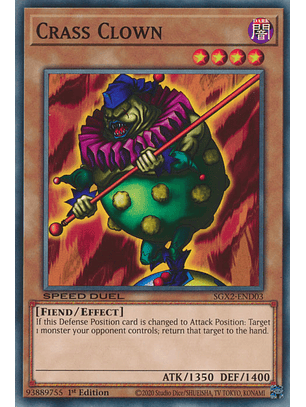 Crass Clown - SGX2-END03 - Common