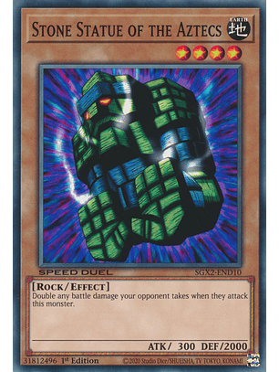 Stone Statue of the Aztecs - SGX2-END10 - Common