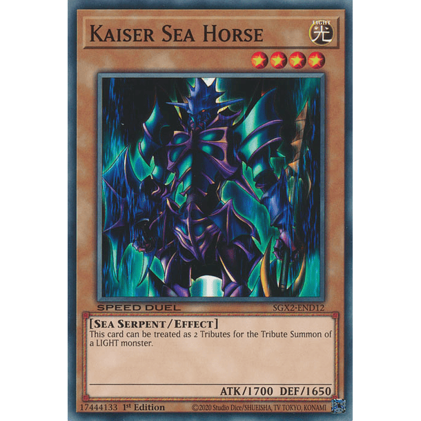 Kaiser Sea Horse - SGX2-END12 - Common