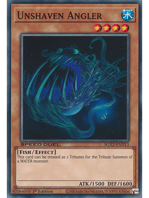 Unshaven Angler - SGX2-END13 - Common