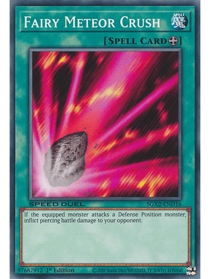 Fairy Meteor Crush - SGX2-END16 - Common