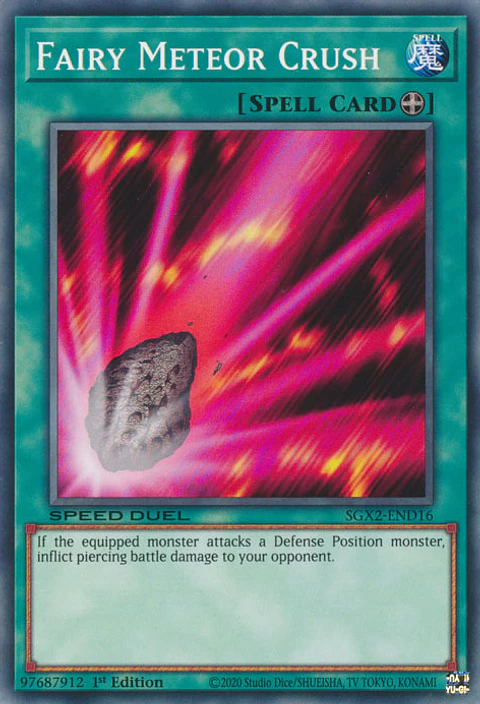 Fairy Meteor Crush - SGX2-END16 - Common