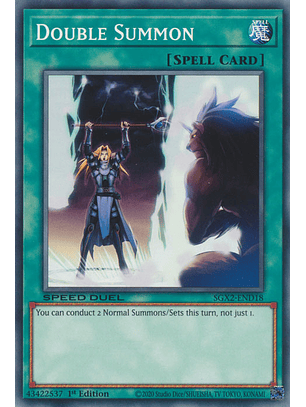 Double Summon - SGX2-END18 - Common