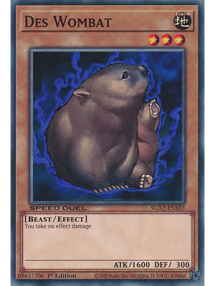 Des Wombat - SGX2-ENE03 - Common