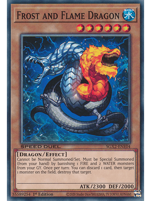 Frost and Flame Dragon - SGX2-ENE04 - Common