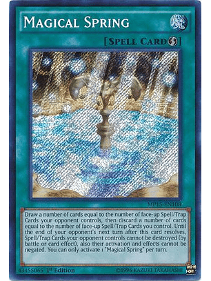 Magical Spring - MP15-EN108 - Secret Rare