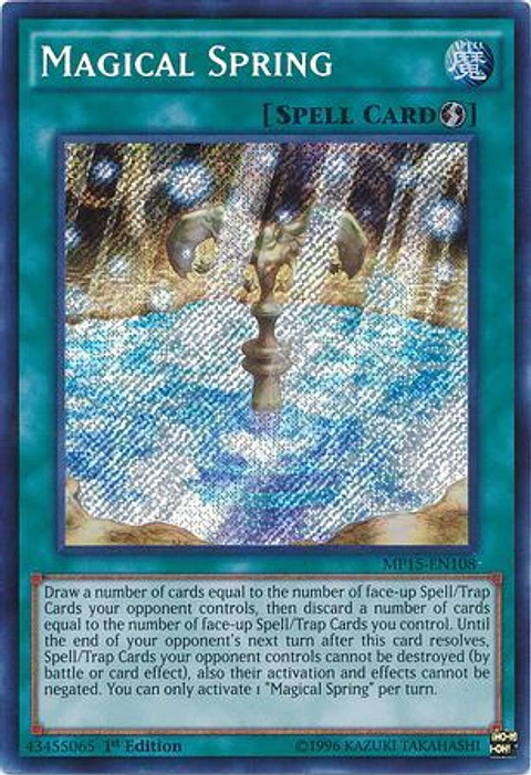 Magical Spring - MP15-EN108 - Secret Rare