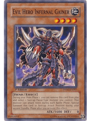 Evil Hero Infernal Gainer - DP06-EN007 - Common (jugada)