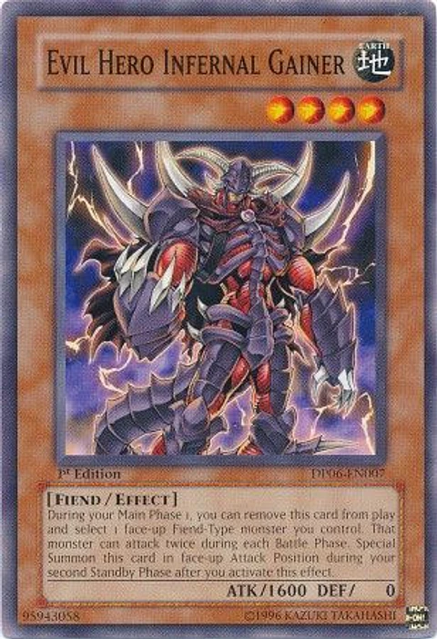 Evil Hero Infernal Gainer - DP06-EN007 - Common (jugada)