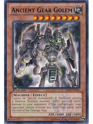 Ancient Gear Golem - BP02-EN035 - Mosaic Rare 