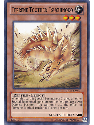 Terrene Toothed Tsuchinoko - SHSP-EN043 - Common