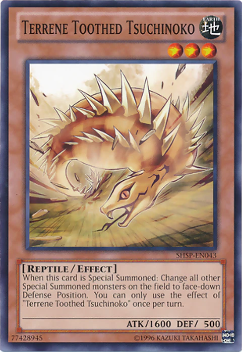 Terrene Toothed Tsuchinoko - SHSP-EN043 - Common