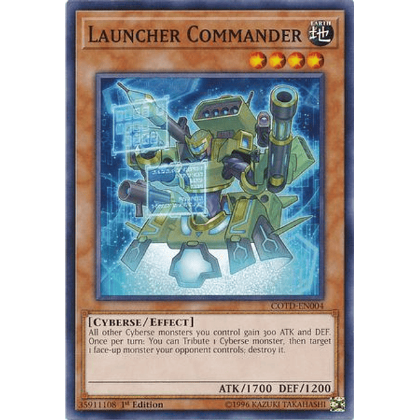 Launcher Commander - COTD-EN004 - Common 