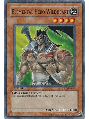 Elemental Hero Wildheart - YSDJ-EN019 - Common