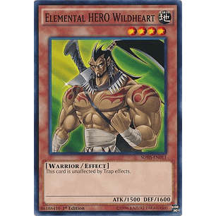 Elemental Hero Wildheart - SDHS-EN011 - Common