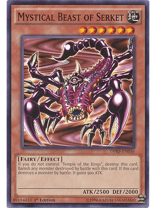 Mystical Beast of Serket - DPRP-EN036 - Common