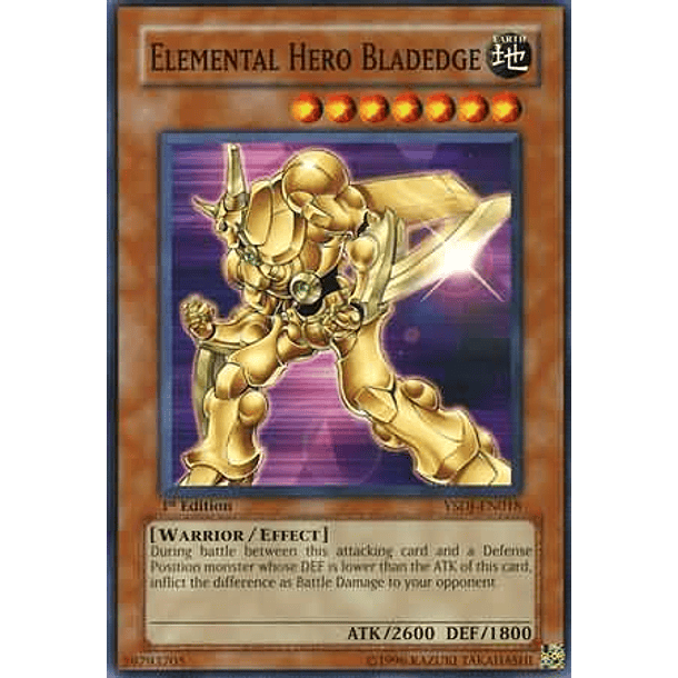 Elemental Hero Bladedge - YSDJ-EN018 - Common