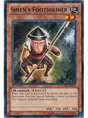 Shien's Footsoldier - SDWA-EN010 - Common