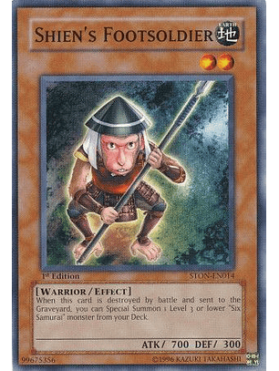 Shien's Footsoldier - STON-EN014 - Common