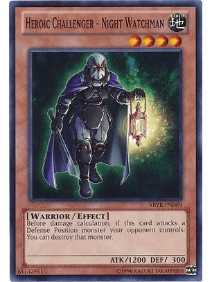 Heroic Challenger - Night Watchman - ABYR-EN009 - Common 