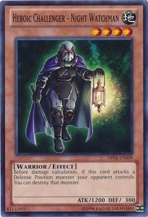 Heroic Challenger - Night Watchman - ABYR-EN009 - Common 