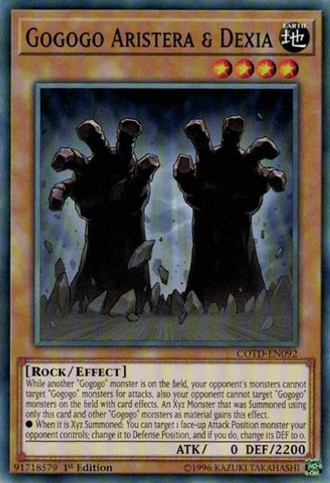 Gogogo Aristera & Dexia - COTD-EN092 - Common 