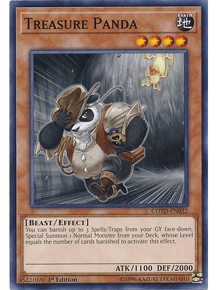 Treasure Panda - COTD-EN032 - Common