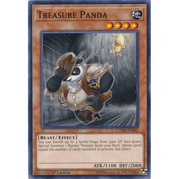 Treasure Panda - COTD-EN032 - Common