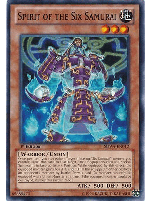 Spirit of the Six Samurai - SDWA-EN012 - Common