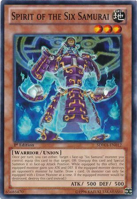 Spirit of the Six Samurai - SDWA-EN012 - Common