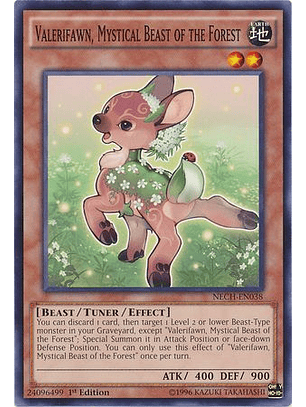 Valerifawn, Mystical Beast of the Forest - NECH-EN038 - Common 