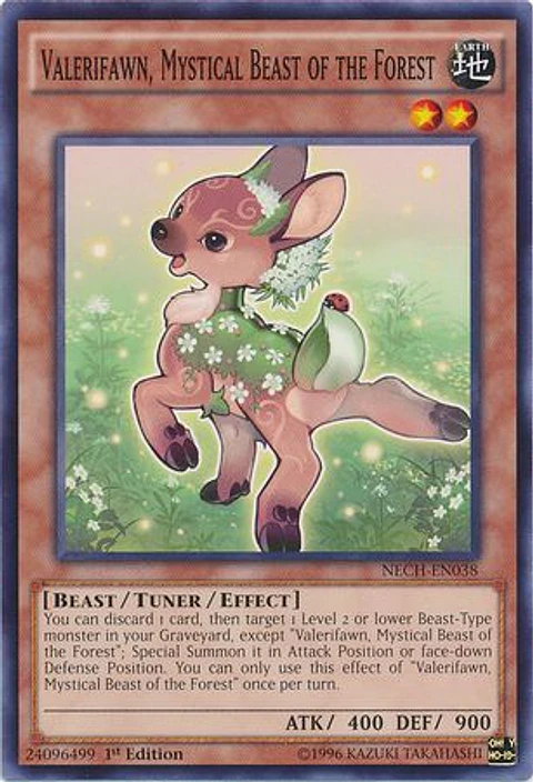 Valerifawn, Mystical Beast of the Forest - NECH-EN038 - Common 