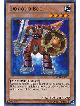 Dododo Bot - CBLZ-EN001 - Common 