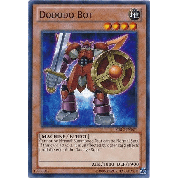 Dododo Bot - CBLZ-EN001 - Common 