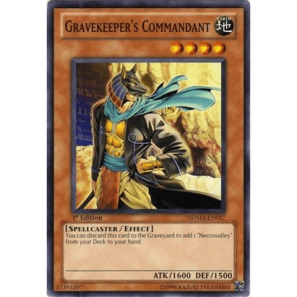 Gravekeeper's Commandant - SDMA-EN017 - Common