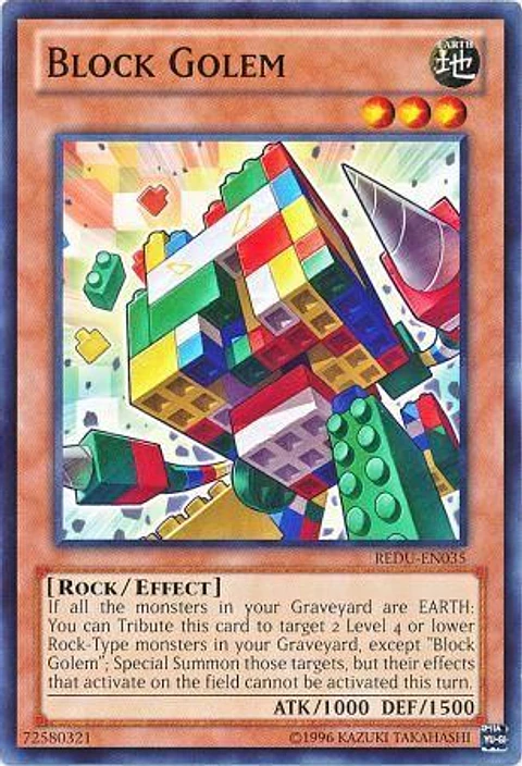Block Golem - REDU-EN035 - Common