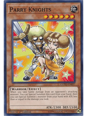 Parry Knights - COTD-EN037 - Common 