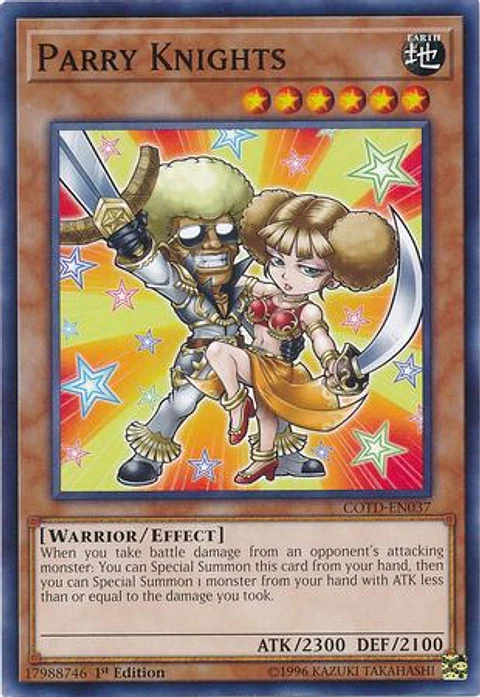 Parry Knights - COTD-EN037 - Common 