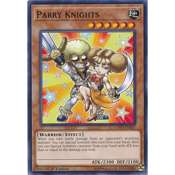 Parry Knights - COTD-EN037 - Common 