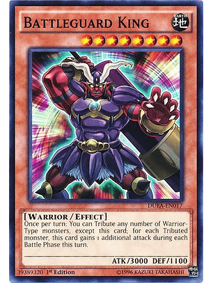 Battleguard King - DUEA-EN017 - Common