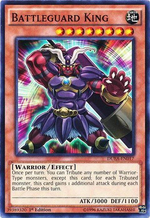 Battleguard King - DUEA-EN017 - Common